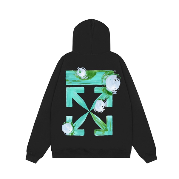 ブランドパーカー側面デザイン